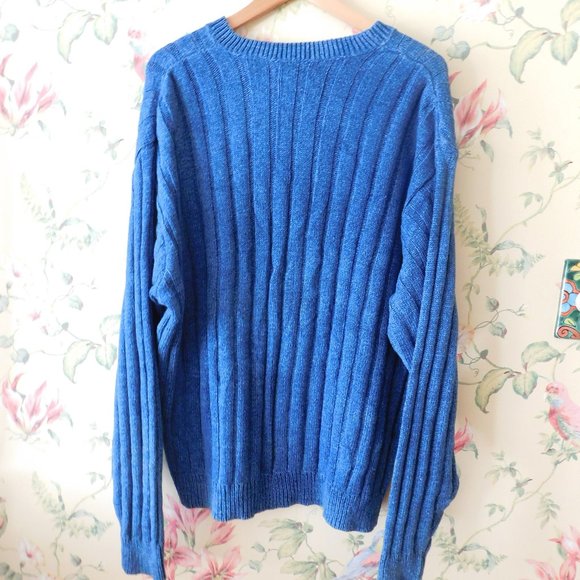 🪺 Blue Ribbed Sweater - Picture 10 of 12
